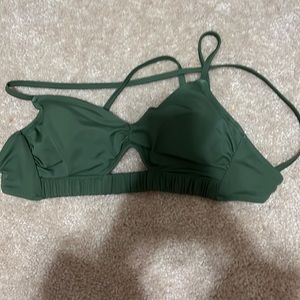 green bikini top